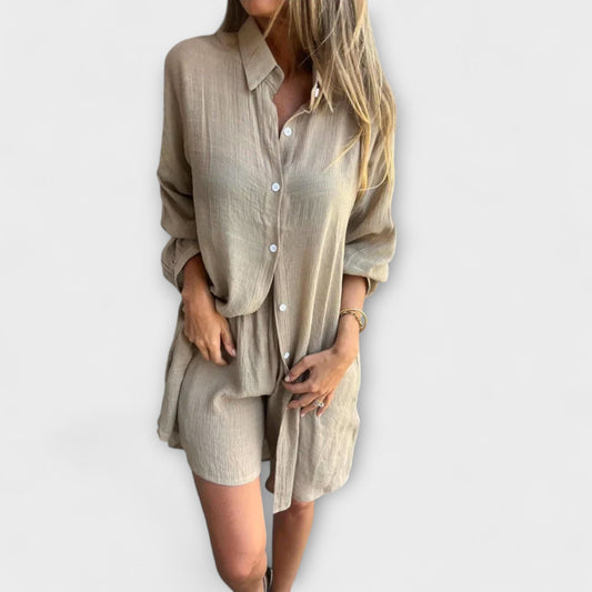 Miravo - Blouse-Shorts Set